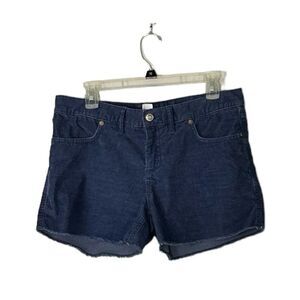 GAP Blue Corduroy Cut-off Shorts Women’s Size 8